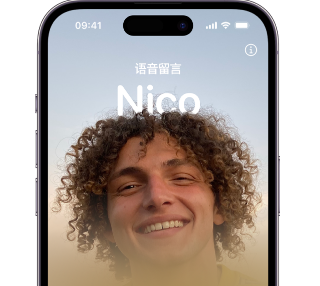 白水苹果15服务站分享iPhone15实时语音留言开启方法