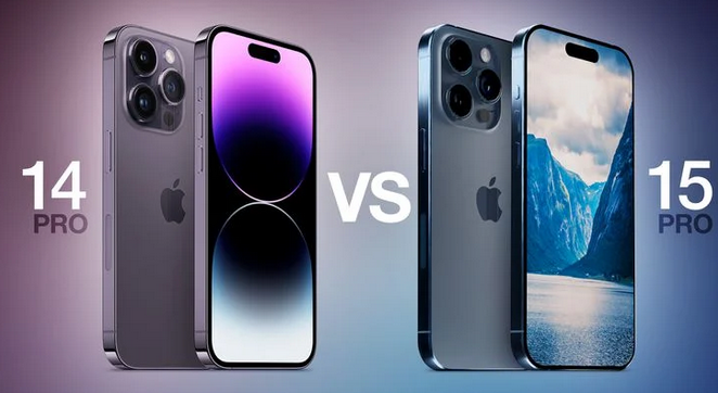 白水苹果14pro维修店分享iPhone15Pro和iPhone14Pro比有哪些差异 
