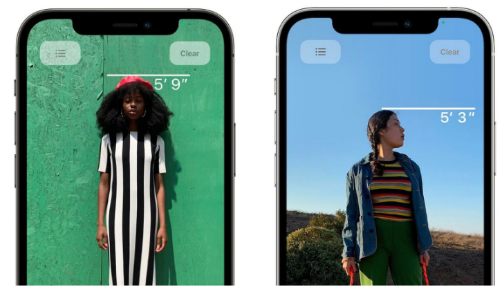 白水苹果服务网点分享通过iPhone激光雷达测量身高方法教程 